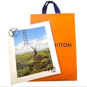 Louis Vuitton The Book #12 Magazine and shopping bag